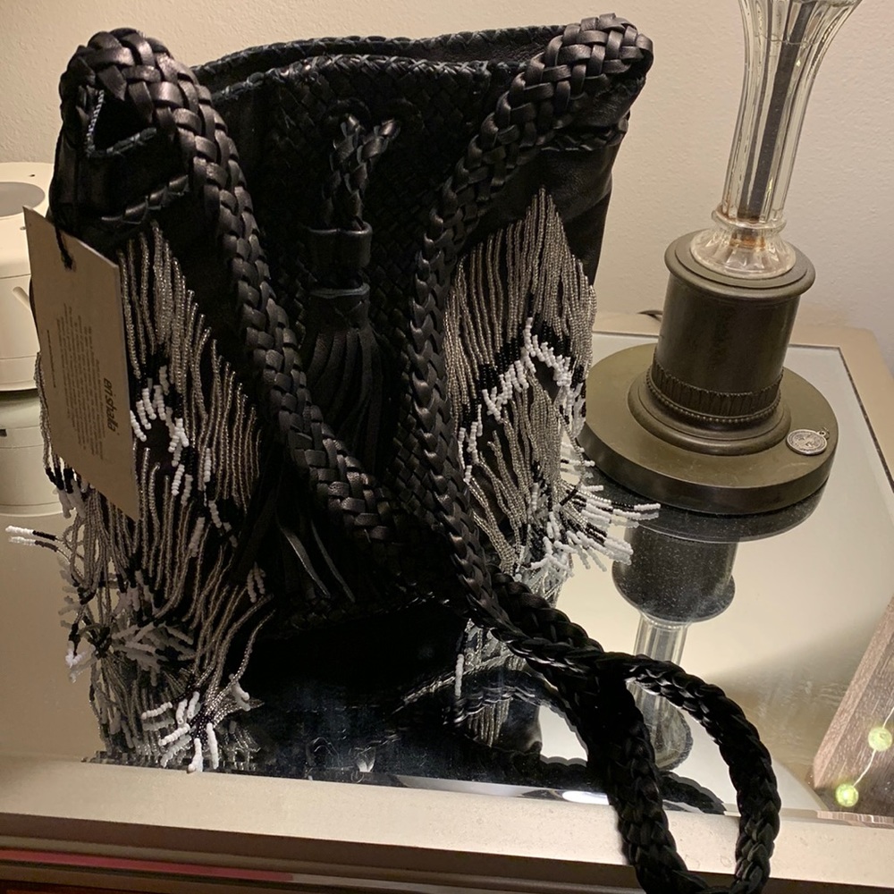 Free People x Enshalla Beaded Bucket Bag - Picture 13 of 17